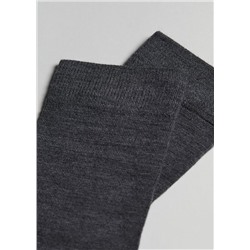 Kurze Herrensocken mit Wolle und Baumwolle