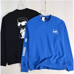 Свитер-пуловер с длинными рукавами и принтом на спине  КАР*Л 😎