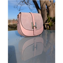 Итальянская сумка из натуральной кожи от AB.ZAPATOS PELLE · 2704 Rose