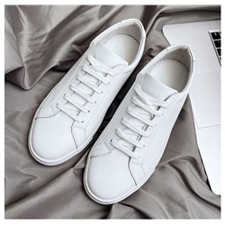 Кеды из натуральной кожи, без лишних рисунков, очень мягкие