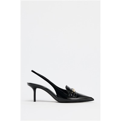 BUCKLE SLINGBACK SHOES