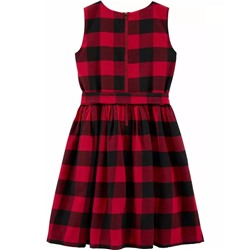 Carter's | Kid Buffalo Check Holiday Dress