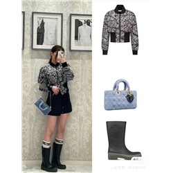 Стильные резиновые сапоги ДИО*Р