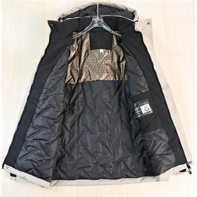 Женская зимняя повседневная водоотталкивающая куртка съёмным капюшоном