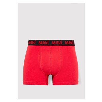 Mavi 3lü Baskılı Boxer 0911873-900