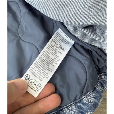 Женская демисезонная джинсовая куртка  ЛЕВАЙ*С