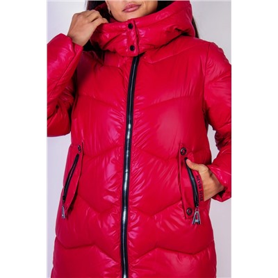 Зимняя куртка стеганная с капюшоном арт. 811