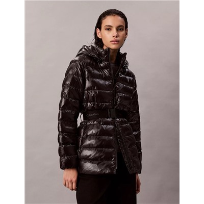 Belted Puffer Jacket