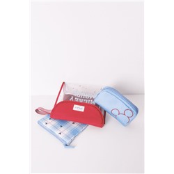 Pack 3 neceseres Mickey rojo