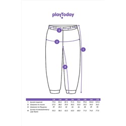 Брюки PLAYTODAY, 1121386