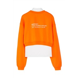 Sudadera 2 en 1 Naranja