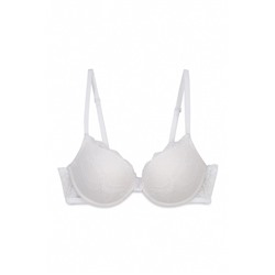Sujetador push up encaje blanco GORGEOUS