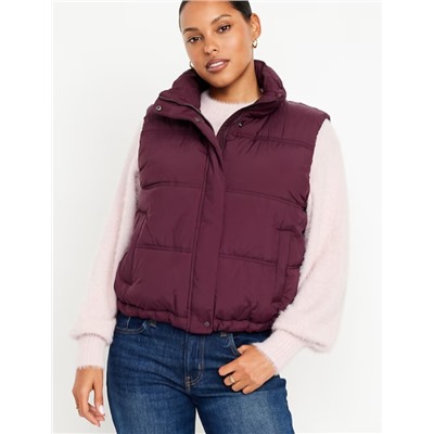 Water-Resistant Puffer Vest