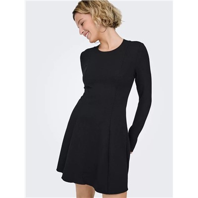 Женское трикотажное платье Onl*y приталенного силуэта, коллекция 25/26 года