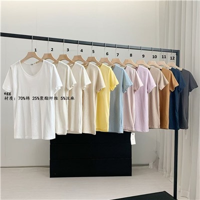 Нежная женская футболка Eg*g  12 цветов