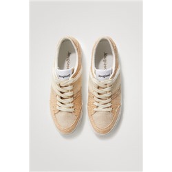 Zapatilla de fibras naturales