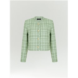 Укороченный жакет из твида, ML817/altay