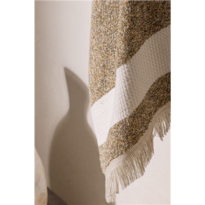 Brest %100 Pamuk Banyo Havlusu - Haki - 75x150 cm
