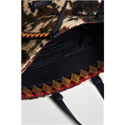 Bolso shopping bag lana