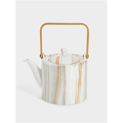 Чайник заварочный, 0,8 л, фарфор P, The Royal Marble