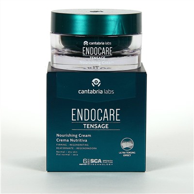 Endocare Tensage Nourishing Crema Nutritiva 50ml PACK Regalo Tensage 10 ampollas