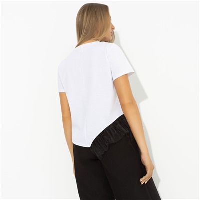 Футболка с декором из сетки, Нарушая границы стиля