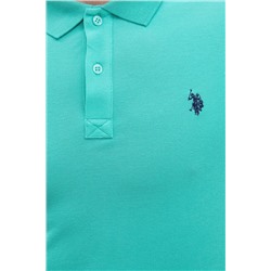 Erkek Mint Basic Polo Yaka Tişört