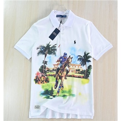 Мужская хлопковая футболка-поло РАЛЬ*Ф Л