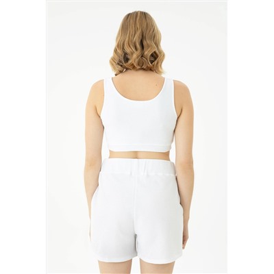 Kadın Beyaz Bustiyer