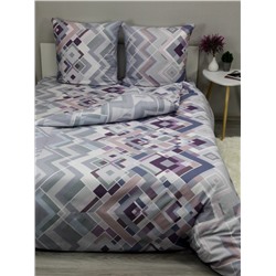 КПБ 2,0 сп бязь 120гр/м2 Текстильная коллекция сшивной стильные ромбы 1