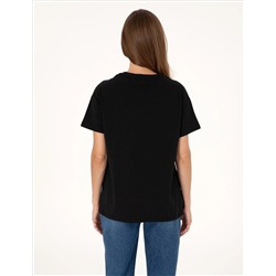 Siyah Comfort Fit Tişört