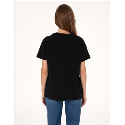 Siyah Comfort Fit Tişört
