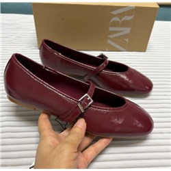 Осенние женские туфли с пряжкой ЗАР*А