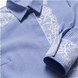 Блуза комбинированная с кружевом, Совершенство по умолчанию