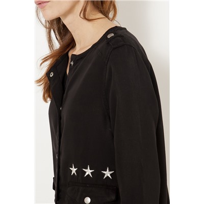 Chaqueta Negro
