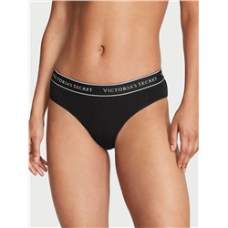 Logo Cotton Hiphugger Panty