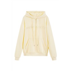 Sudadera con capucha Amarillo claro