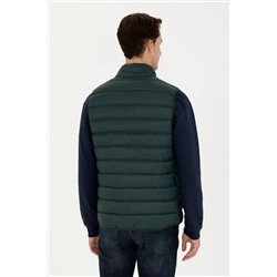 Erkek Koyu Yeşil Yelek