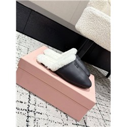 Меховые мюли  МИУ МИ*У