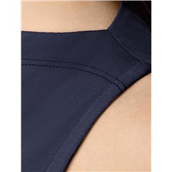 Топ из премиального хлопка с эластаном