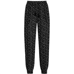 Damen Jogpants in Crepp-Optik