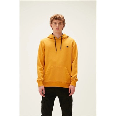 Bad Bear, Bad Neck Hoodıe Mustard