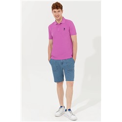 Erkek Açık Mavi Jean Şort