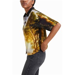 Camisa corta print digital