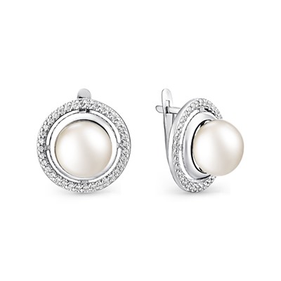 Серьги серебро 28123S1