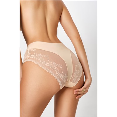 Трусы OIRO 910 слипы бесшовные c цветочным узором 1 шт