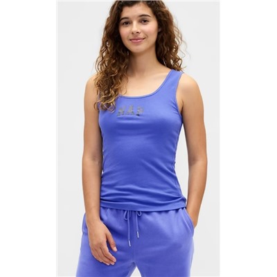 Gap Logo Ribbed Tank Top