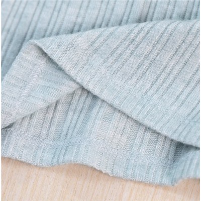 Тонкий полосатый хлопковый свитер