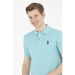 Erkek Mint Basic Polo Yaka Tişört