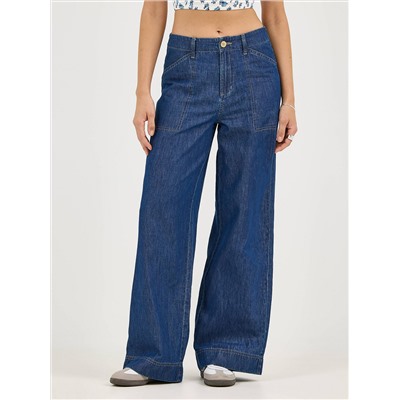 WOMEN'S LEGENDARY HIGH RISE DRAPEY TROUSER JEAN (длина 31)